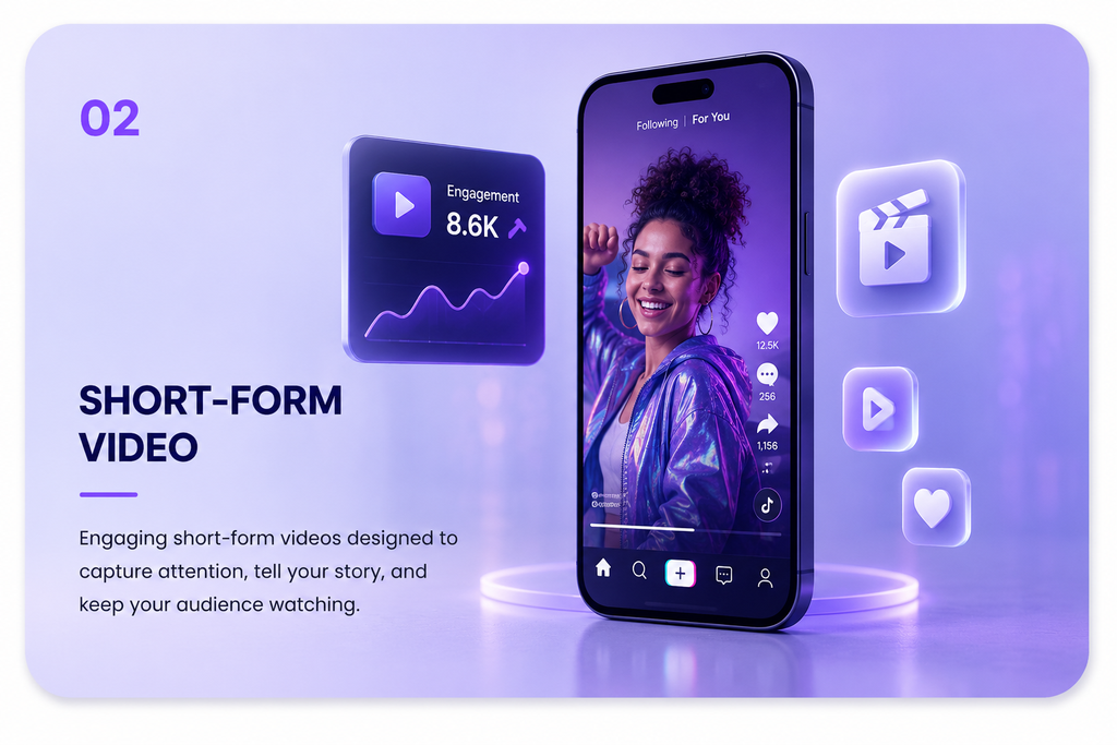 Short-form video content creation for brands by Synectivity