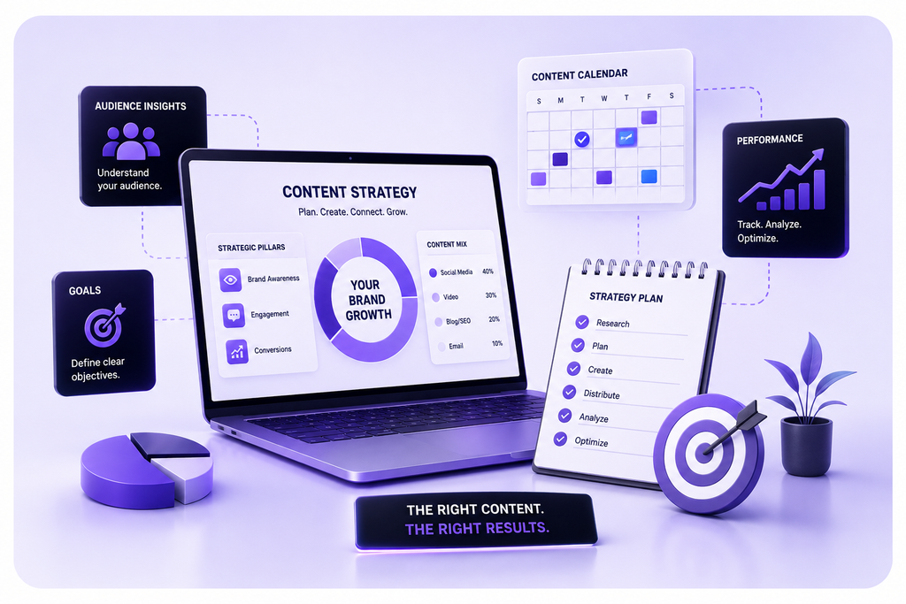 Content strategy planning for brand growth by Synectivity