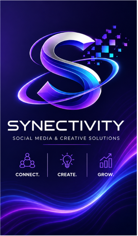 Synectivity social media and creative solutions brand graphic